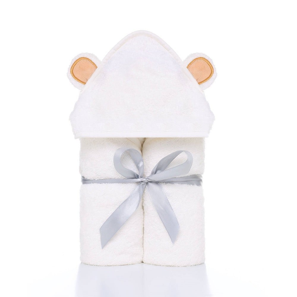 Baby Cotton Bamboo Fiber Quilt & Hooded Bath Towel