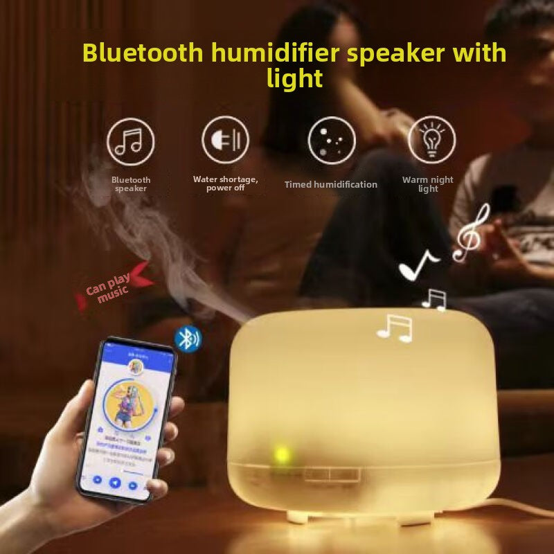 Bluetooth Aromatherapy Humidifier with Ambient Light