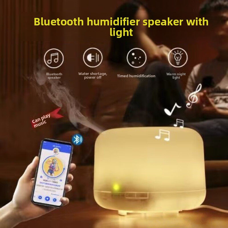 Bluetooth Aromatherapy Humidifier with Ambient Light