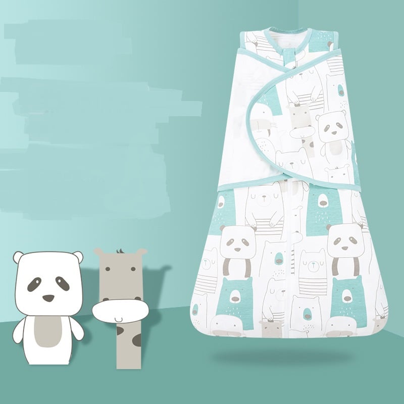 Cotton Anti-Shock Sleeping Bag for Newborns