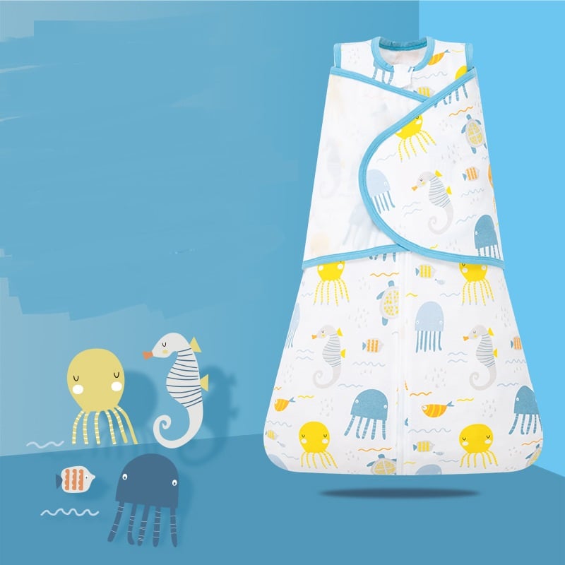 Cotton Anti-Shock Sleeping Bag for Newborns
