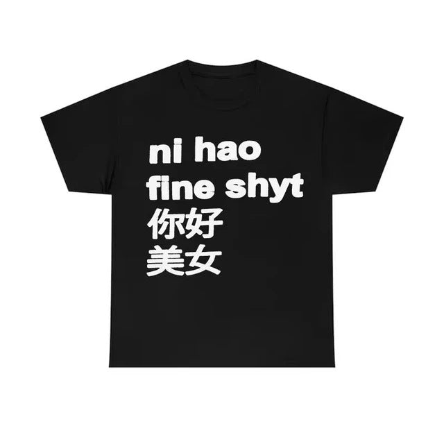 Pure Cotton Short Sleeve T-Shirt Men Streetwear