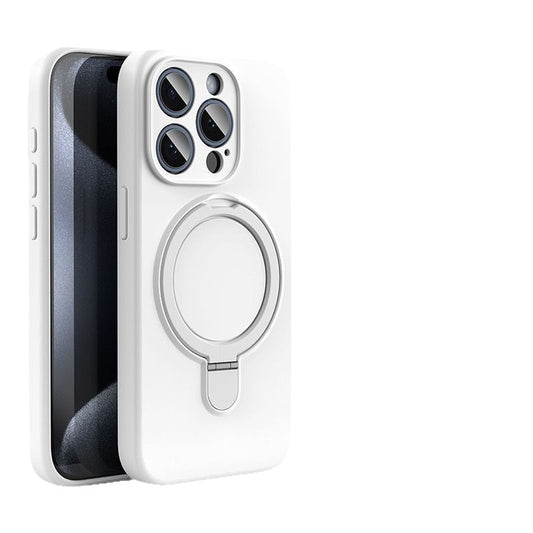 Magnetic Silicone iPhone Case with Stand
