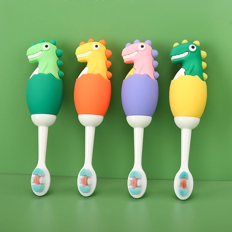 Children's Soft Toothbrush with Small Head and Packaging