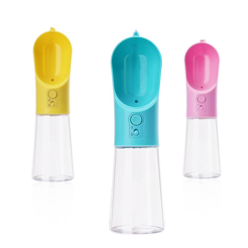Portable Travel Water Bottle for Pets - Dog & Cat Use