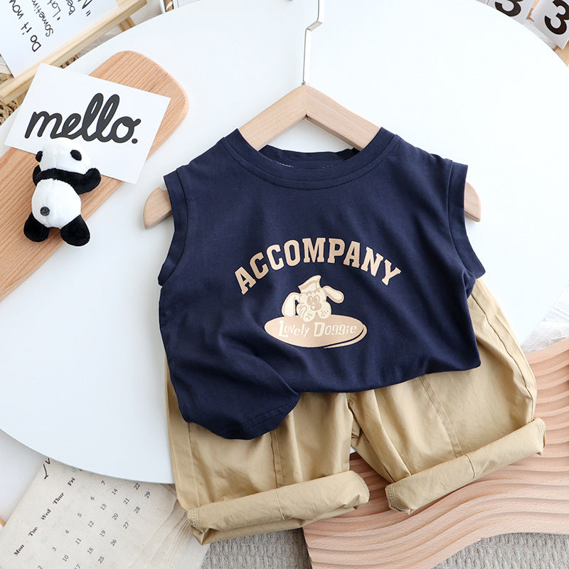 Baby Kids Sleeveless T-Shirt