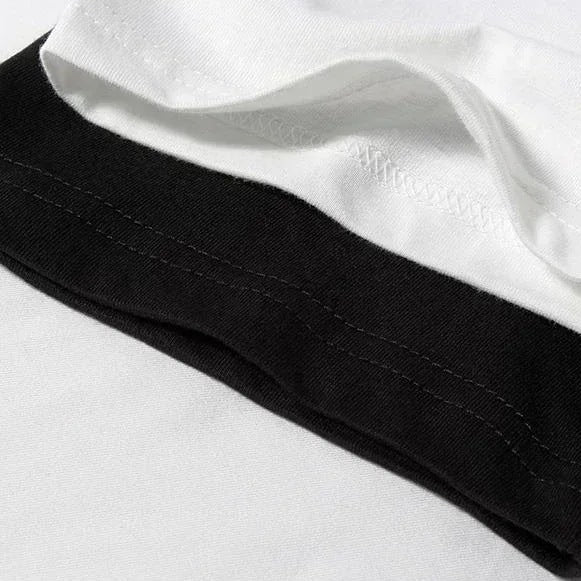 Pure Cotton Short Sleeve T-Shirt Men Streetwear