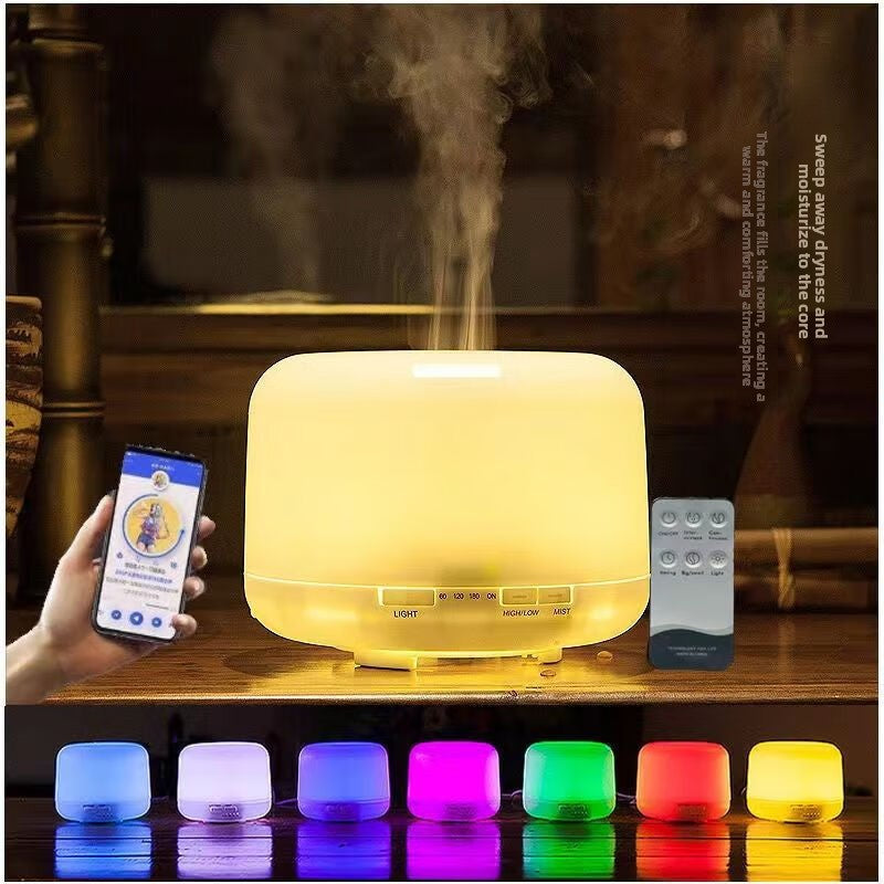 Bluetooth Aromatherapy Humidifier with Ambient Light
