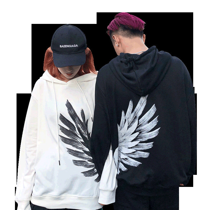 Autumn Couple's Hoodie - Loose Fit Sweatshirt