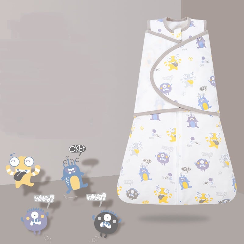 Cotton Anti-Shock Sleeping Bag for Newborns