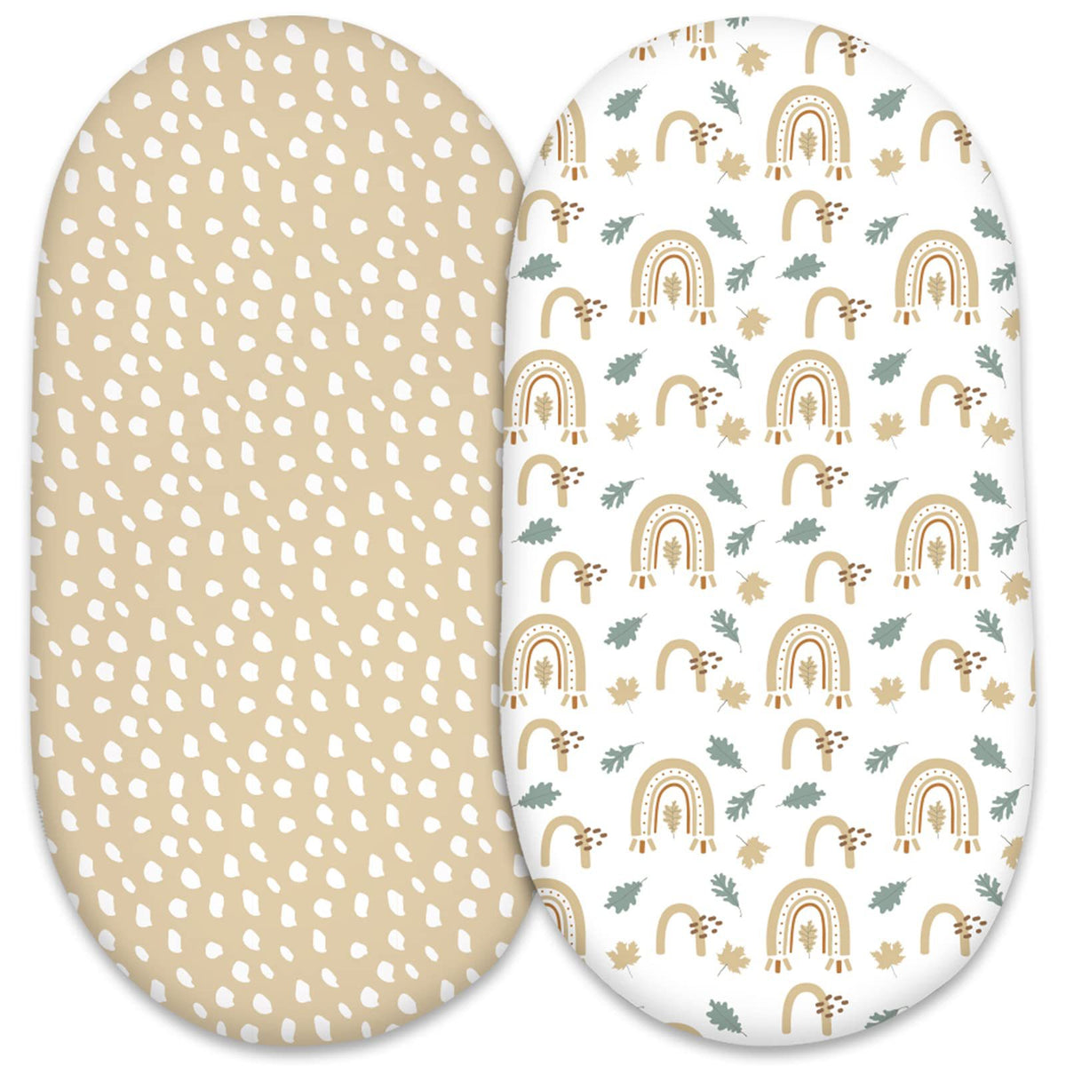 Elastic Printed Fitted Sheet for Baby Cradle & Changing Table