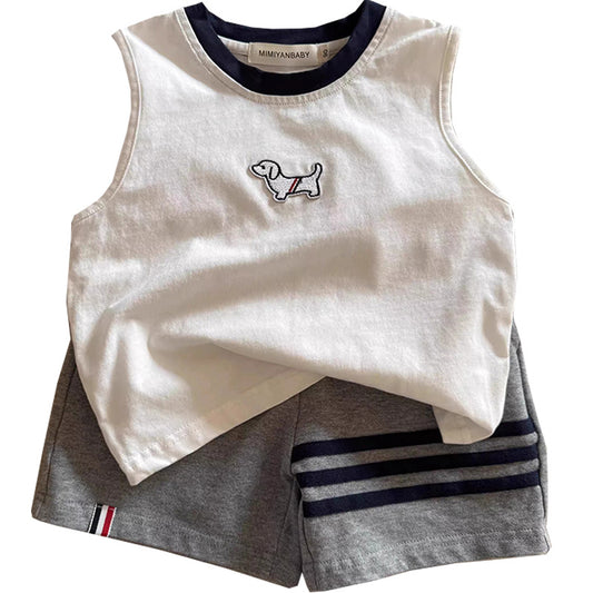 Kids Sleeveless T-Shirt Top