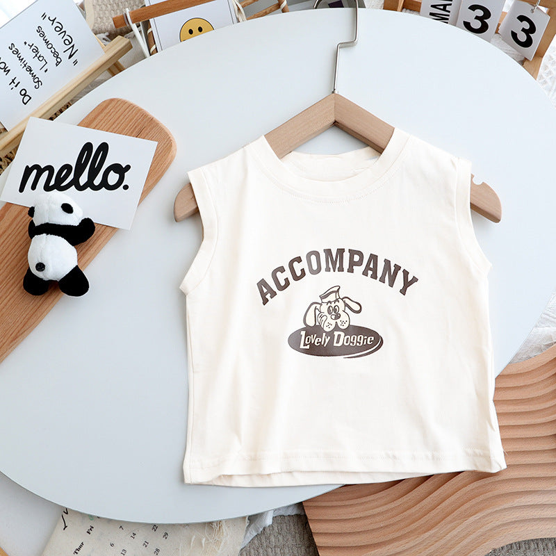 Baby Kids Sleeveless T-Shirt