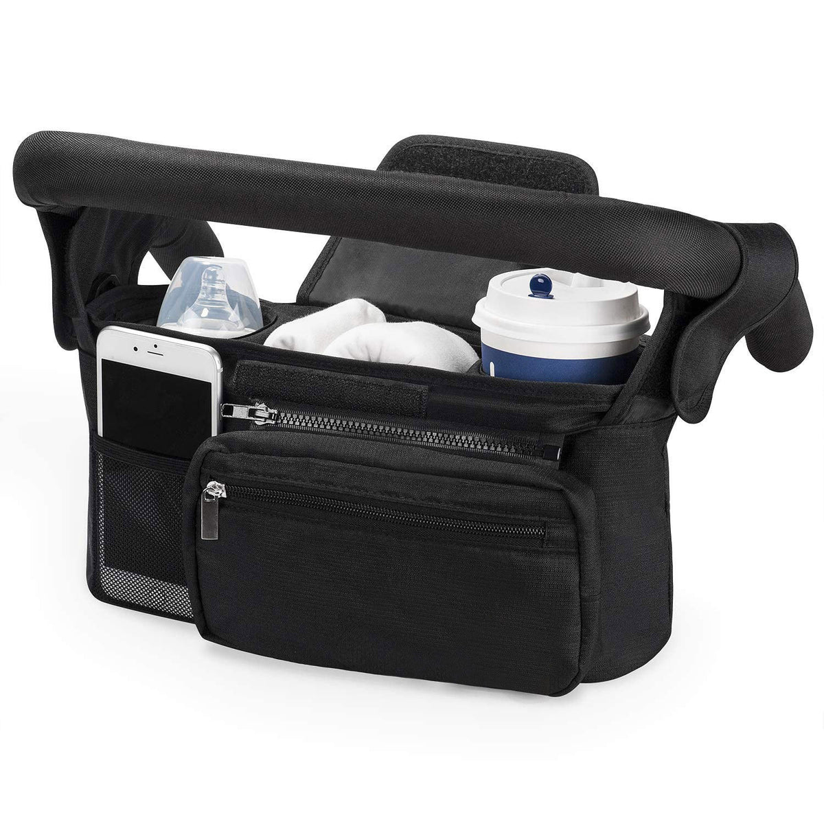 Stroller Organizer Hanging Bag with Shoulder Strap