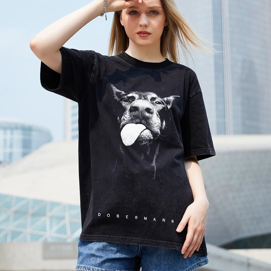 Vintage Washed Cotton T-Shirt
