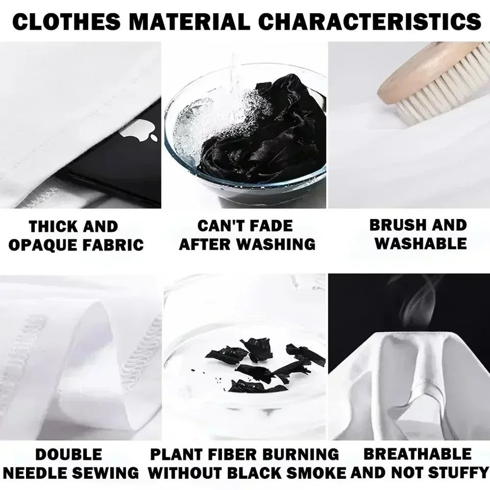 Pure Cotton Short Sleeve T-Shirt Men Streetwear