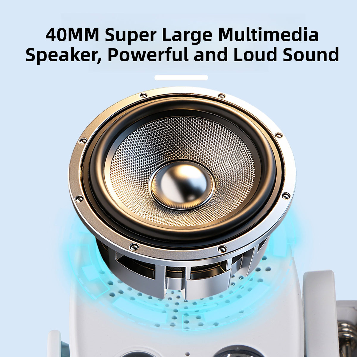 Multifunctional Clip Bluetooth Speaker with Light
