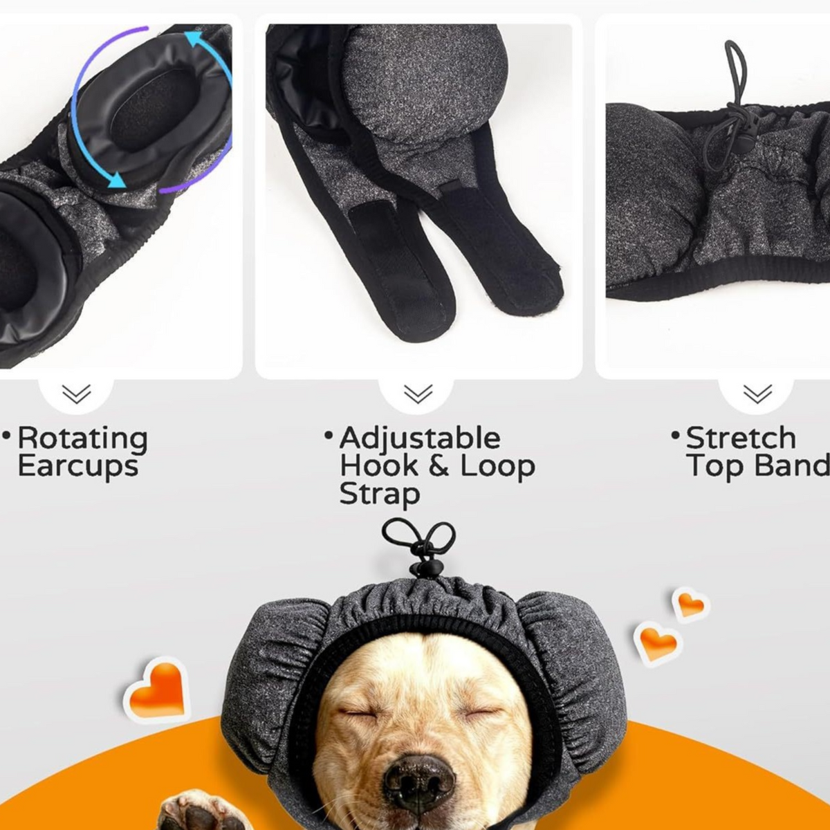 Dog Ear Muffs Noise Protection