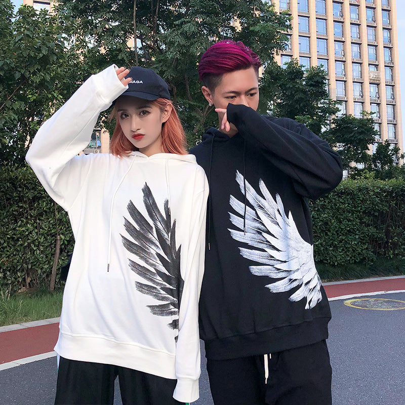 Autumn Couple's Hoodie - Loose Fit Sweatshirt
