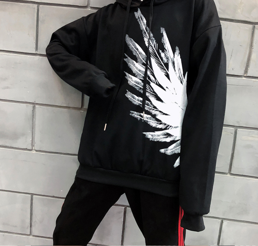 Autumn Couple's Hoodie - Loose Fit Sweatshirt